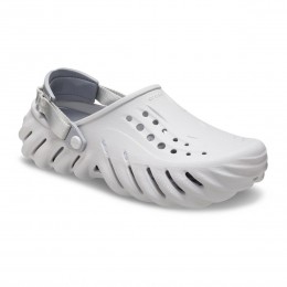 Crocs Ciabatte Echo Clog Grigio Chiaro